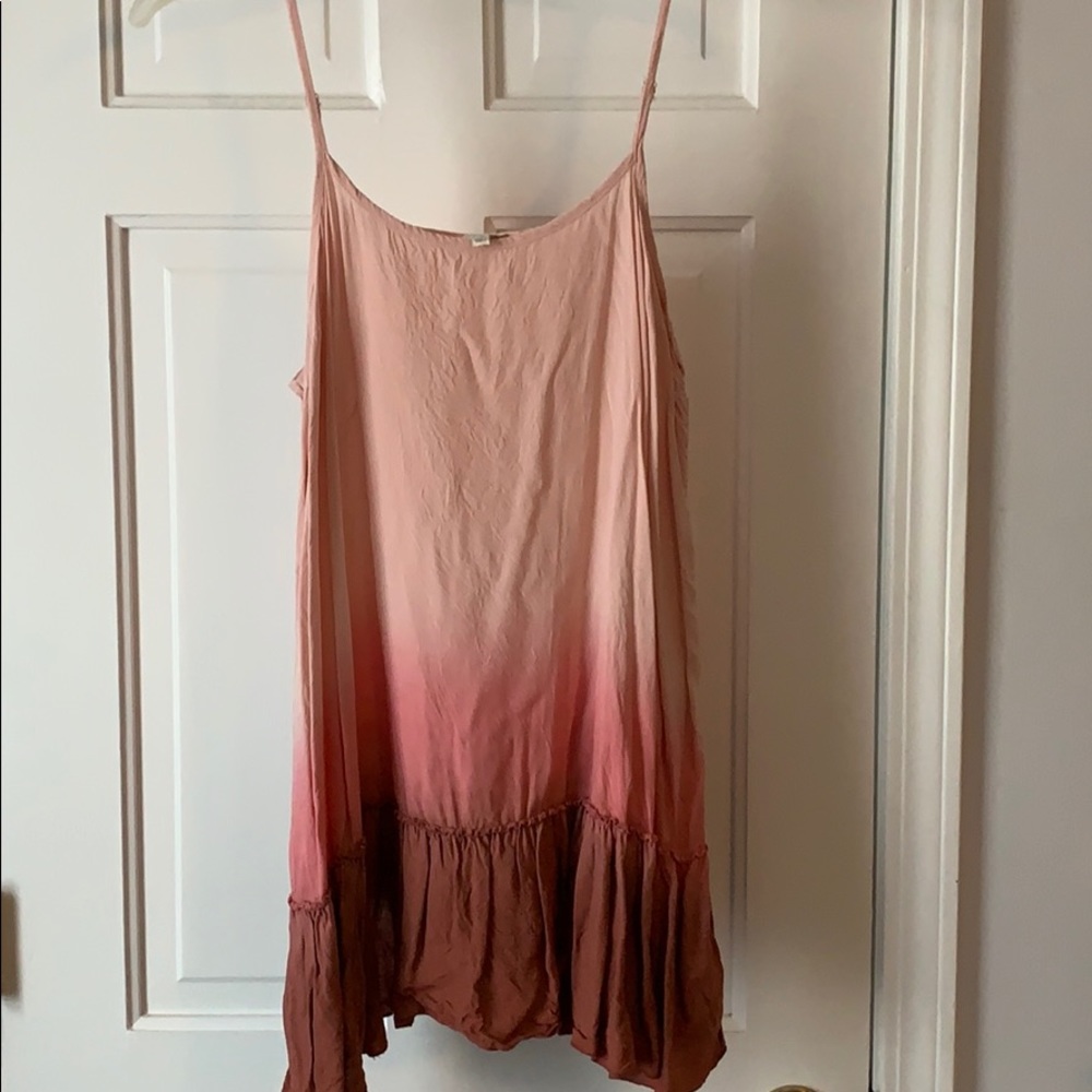 Umgee Pink Ombré Tank Size 1X